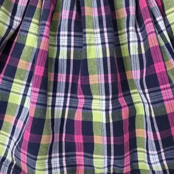 Crazy 8 Plaid Lines Skort Size Small 5/6 - Picture 3 of 5